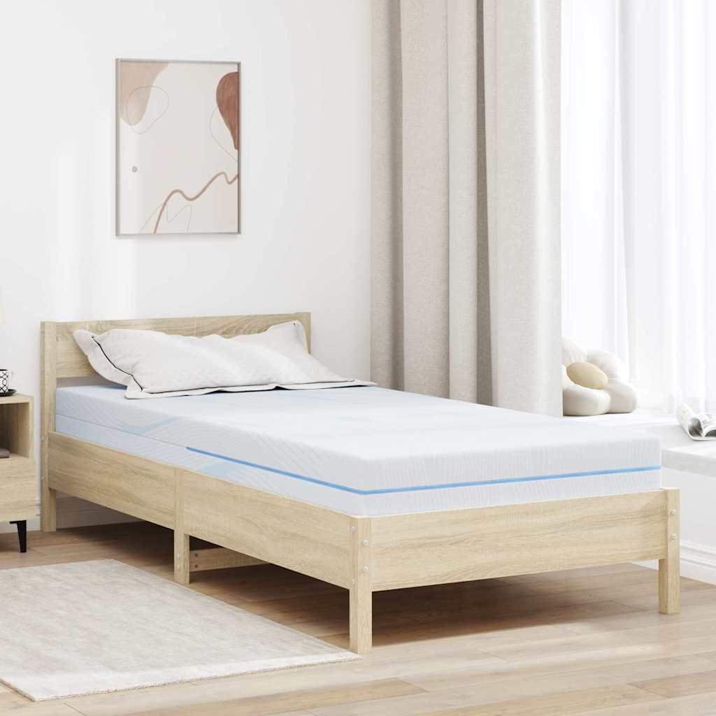 Materasso Bianco 90 x 200 cm Schiuma