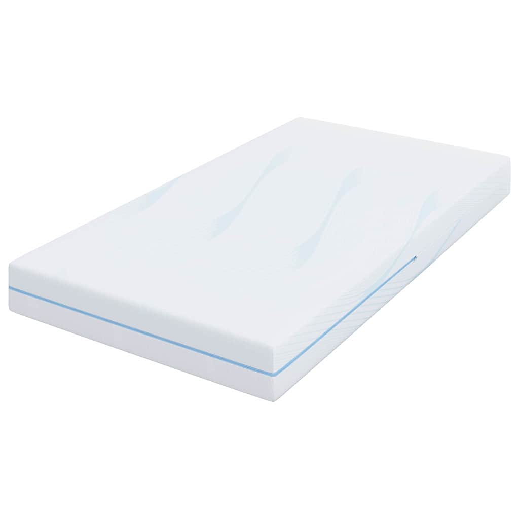 Materasso Bianco 120 x 200 cm Schiuma