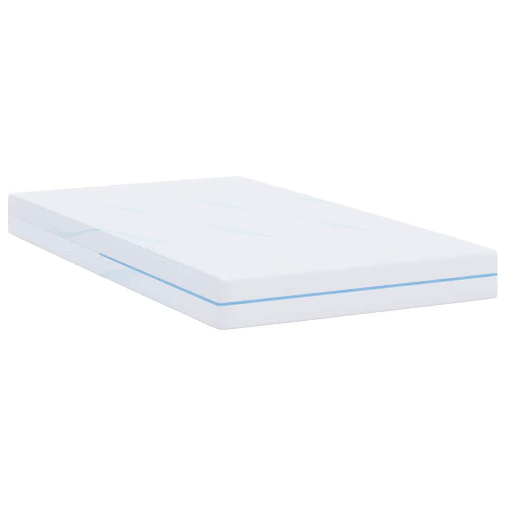 Materasso Bianco 120 x 200 cm Schiuma