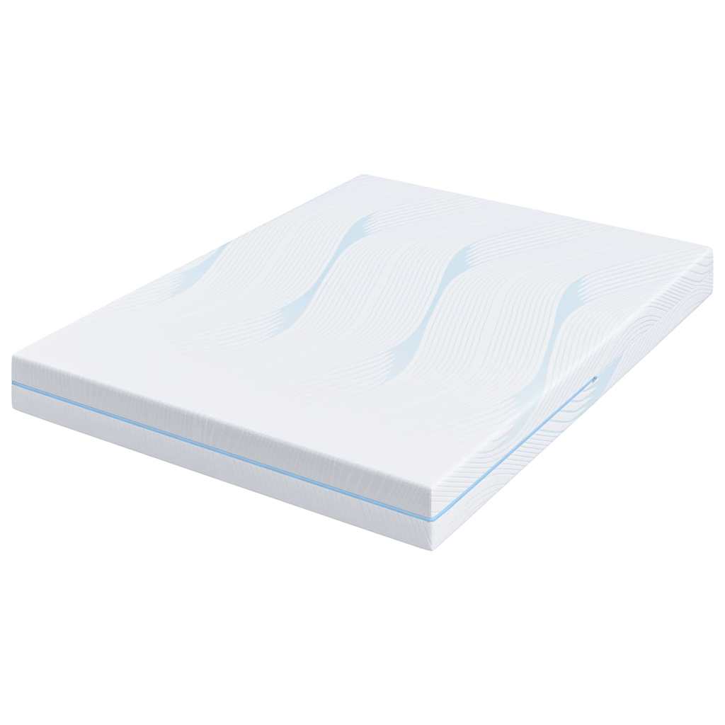 Materasso Bianco 160 x 200 cm Schiuma