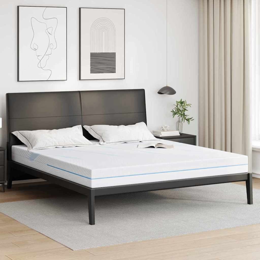 Materasso Bianco 180 x 200 cm Schiuma