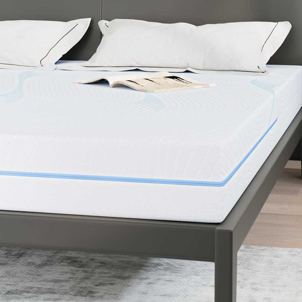 Materasso Bianco 200 x 200 cm Schiuma