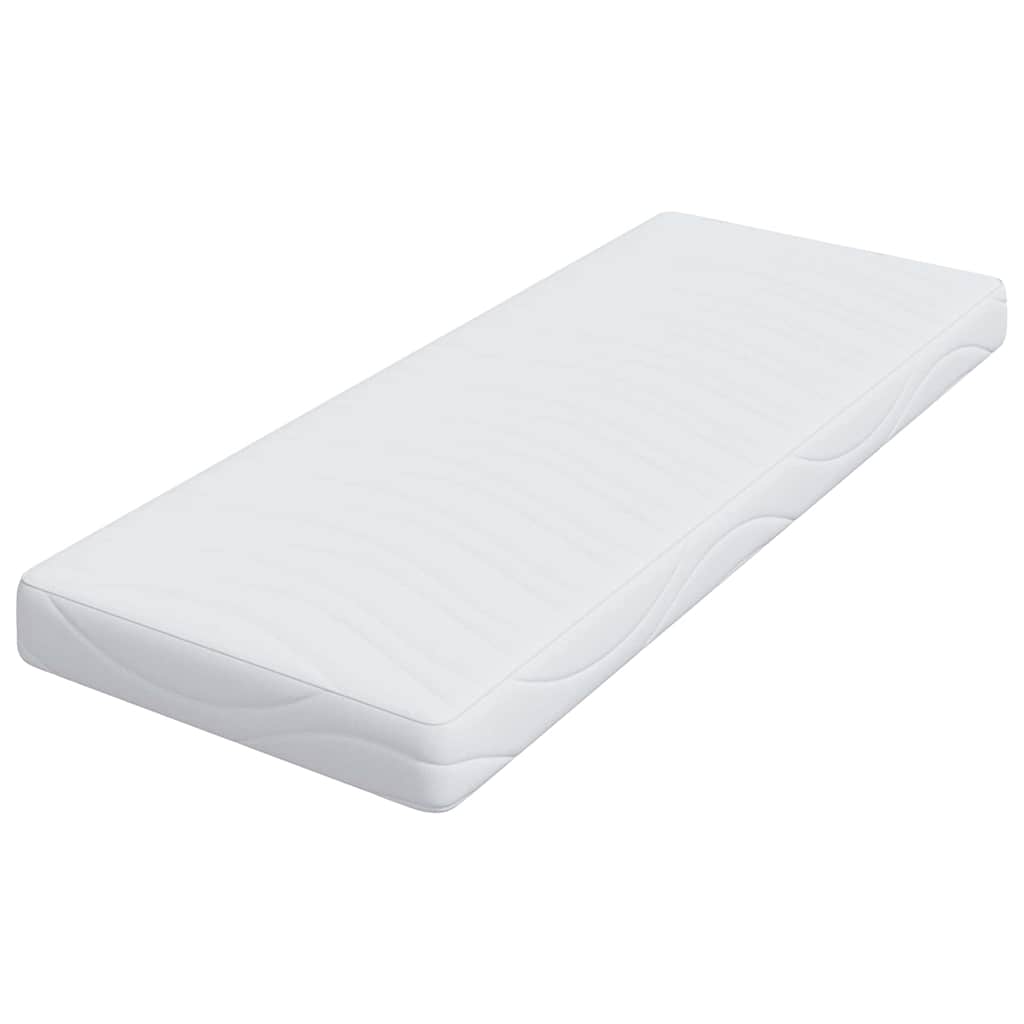 Materasso Bianco 80 x 200 cm Schiuma