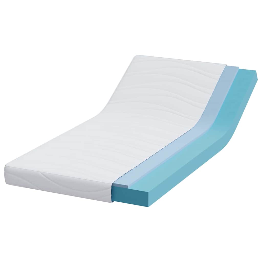 Materasso Bianco 90 x 190 cm Schiuma