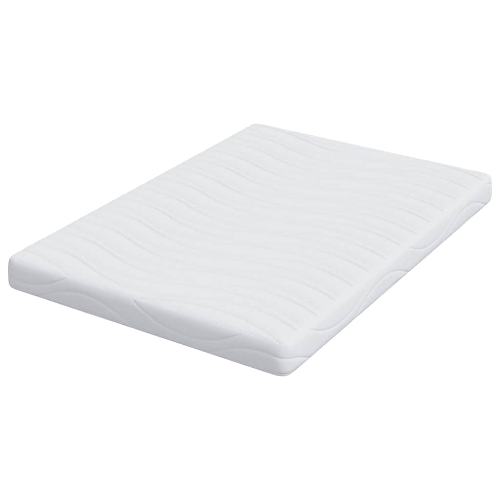 Materasso Bianco 140 x 190 cm Schiuma