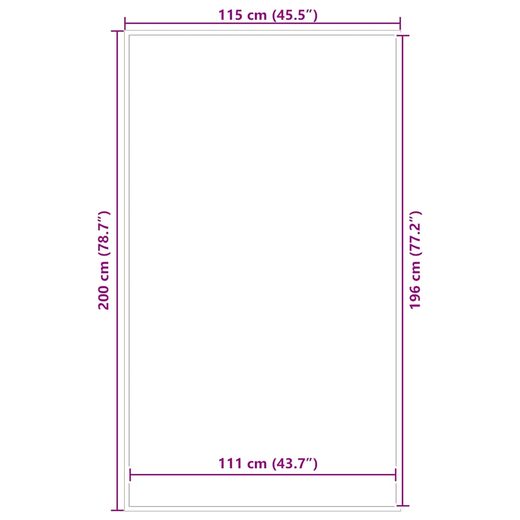 Zerbino a Strisce Nere e Grigie 115x200 cm | homemem39