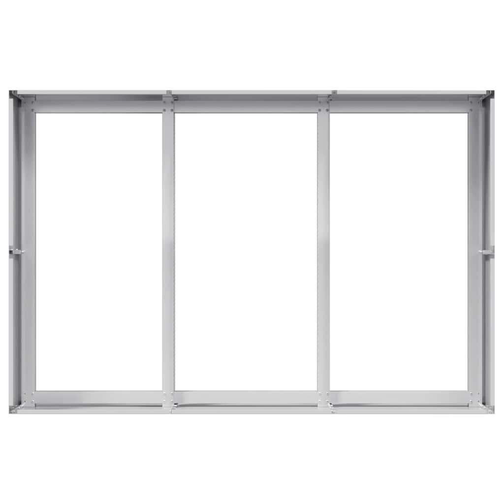 Fioriera 120x80x40 cm in Acciaio Zincato