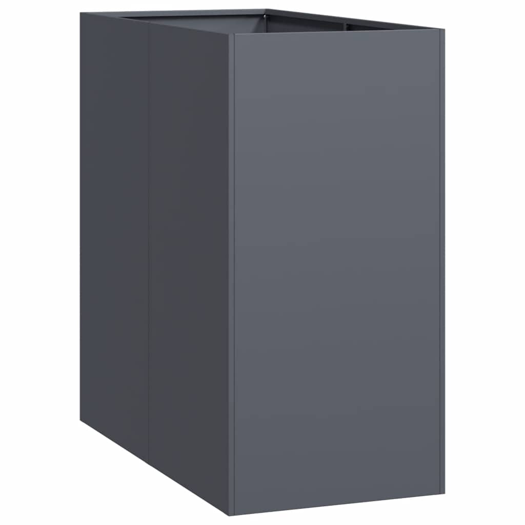Fioriera Antracite 40x80x80 cm in Acciaio