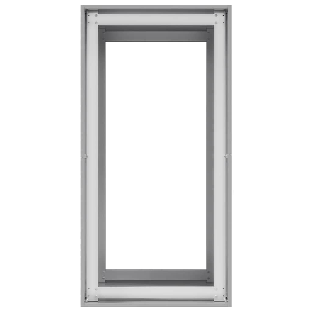 Fioriera 40x80x80 cm in Acciaio Zincato