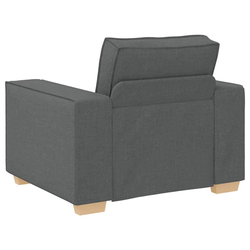 Set di divani con cuscino 3 pcs Grigio 220 x 78 x 84 cm Tessuto