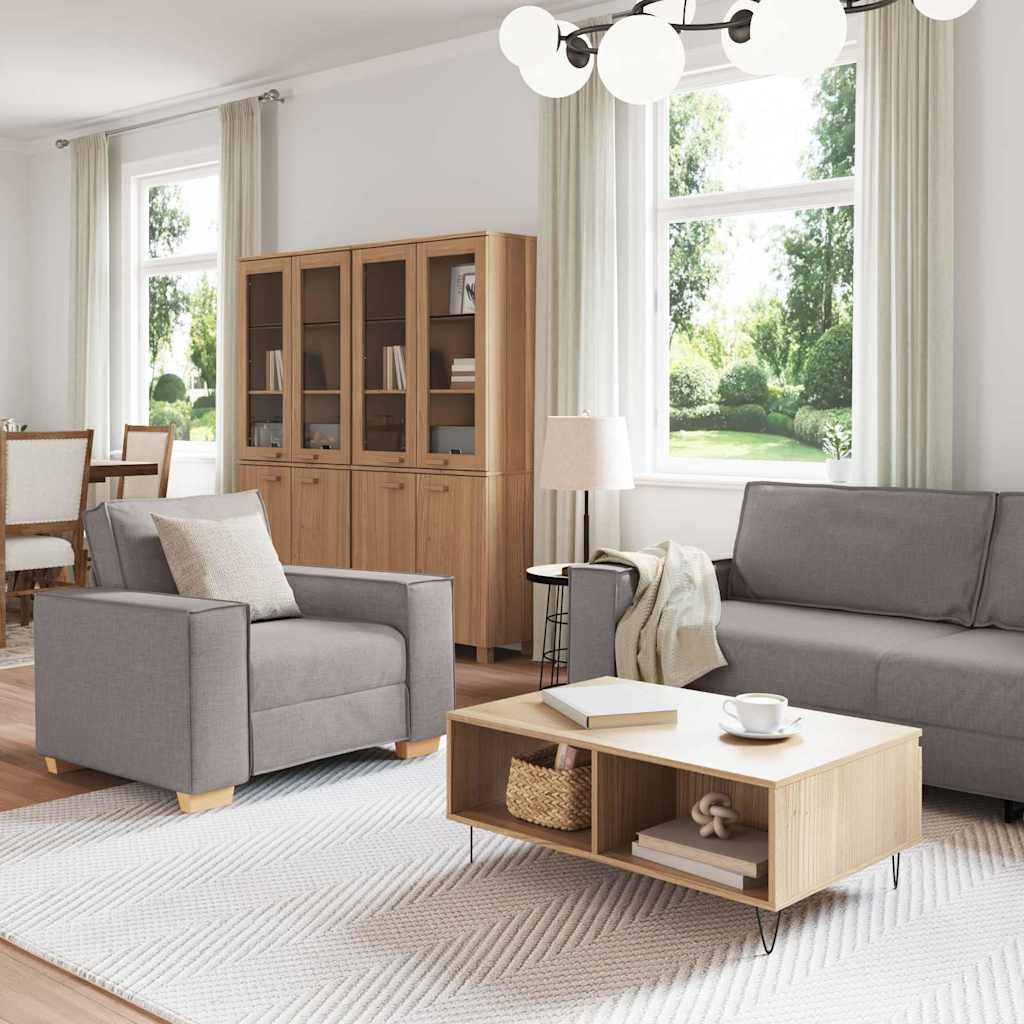 Set di divani con cuscino 3 pcs Talpa 220 x 78 x 84 cm Tessuto