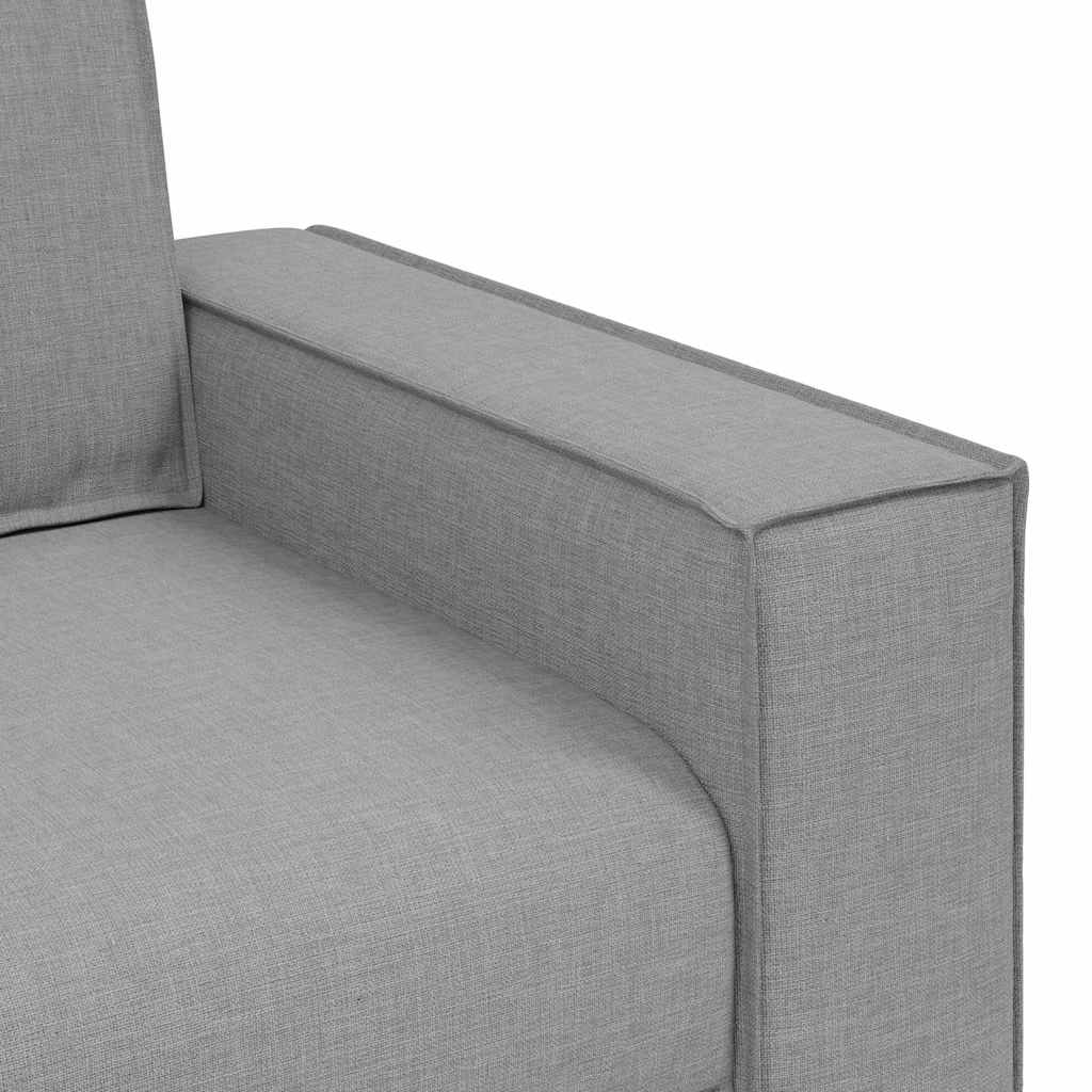 Set di divani con cuscino 3 pcs Grigio 220 x 78 x 84 cm Tessuto
