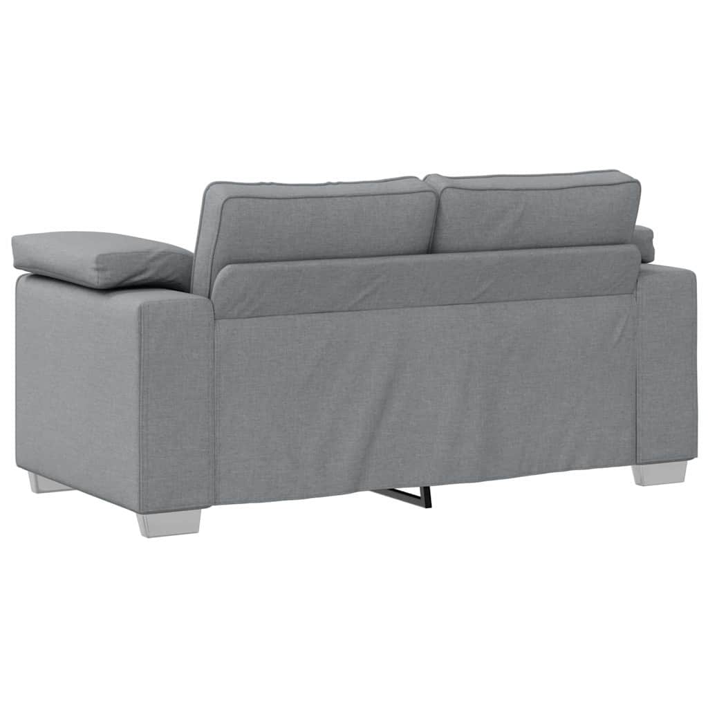 Set di divani con cuscino 3 pcs Grigio 219 x 77 x 82 cm Tessuto