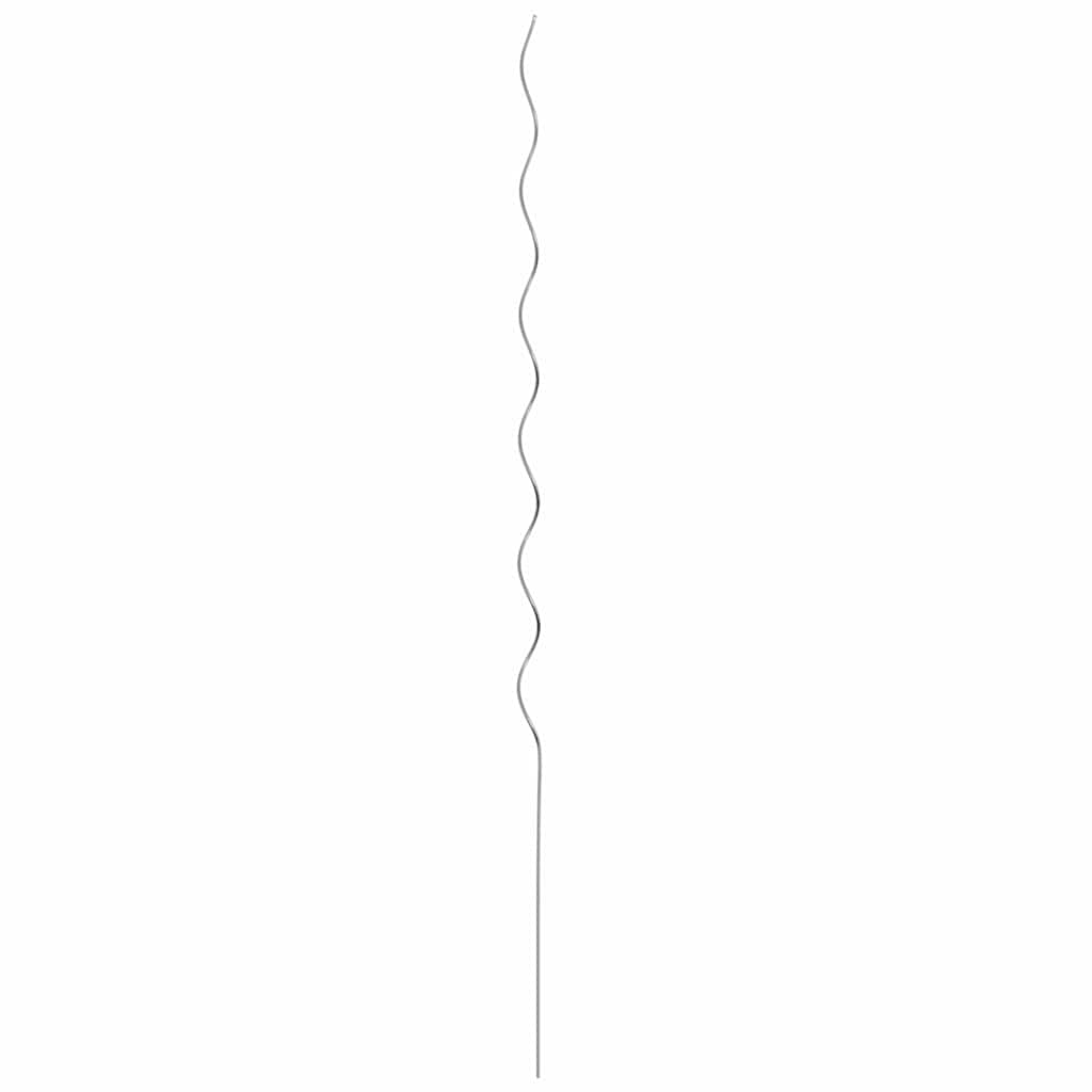 Sostegni a spirale per piante 20 pcs Argento 150 cm