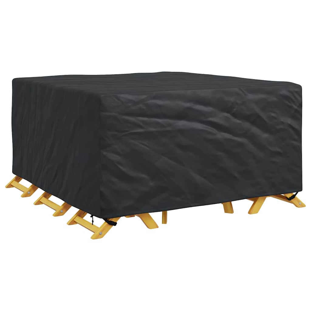 Copertura per mobili da esterno Nero 180 x 190 x 85 cm 210D