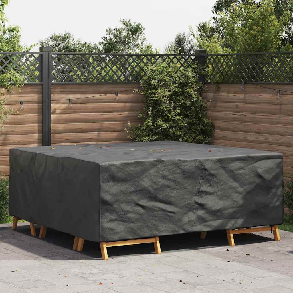 Copertura per mobili da esterno Nero 200 x 190 x 85 cm 210D