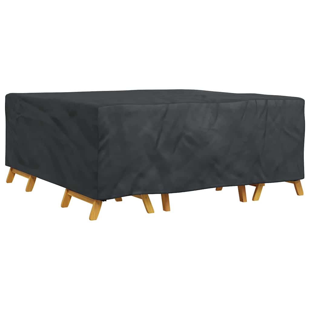 Copertura per mobili da esterno Nero 200 x 200 x 90 cm 600D
