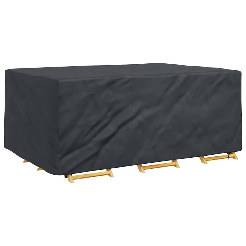 Copertura per mobili da esterno Nero 210 x 130 x 70 cm 420D