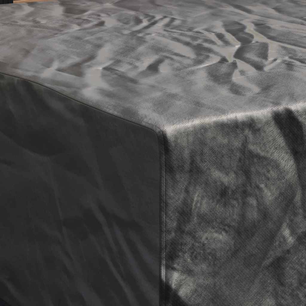 Copertura per mobili da esterno Nero 220 x 220 x 70 cm 210D