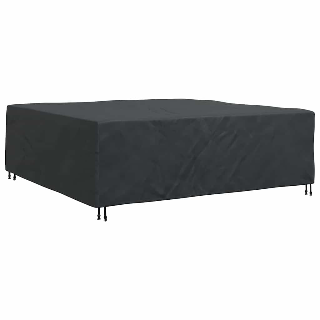 Copertura per mobili da esterno Nero 220 x 220 x 70 cm 210D