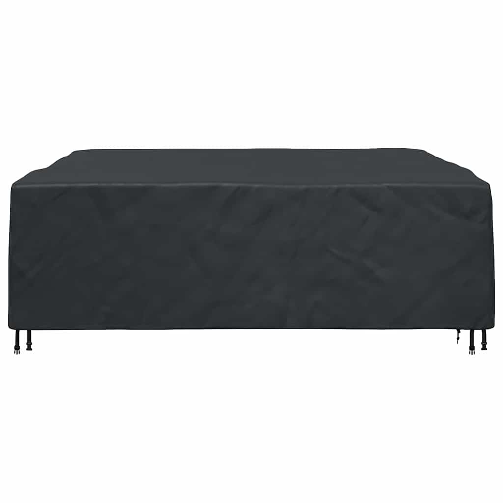 Copertura per mobili da esterno Nero 220 x 220 x 70 cm 210D