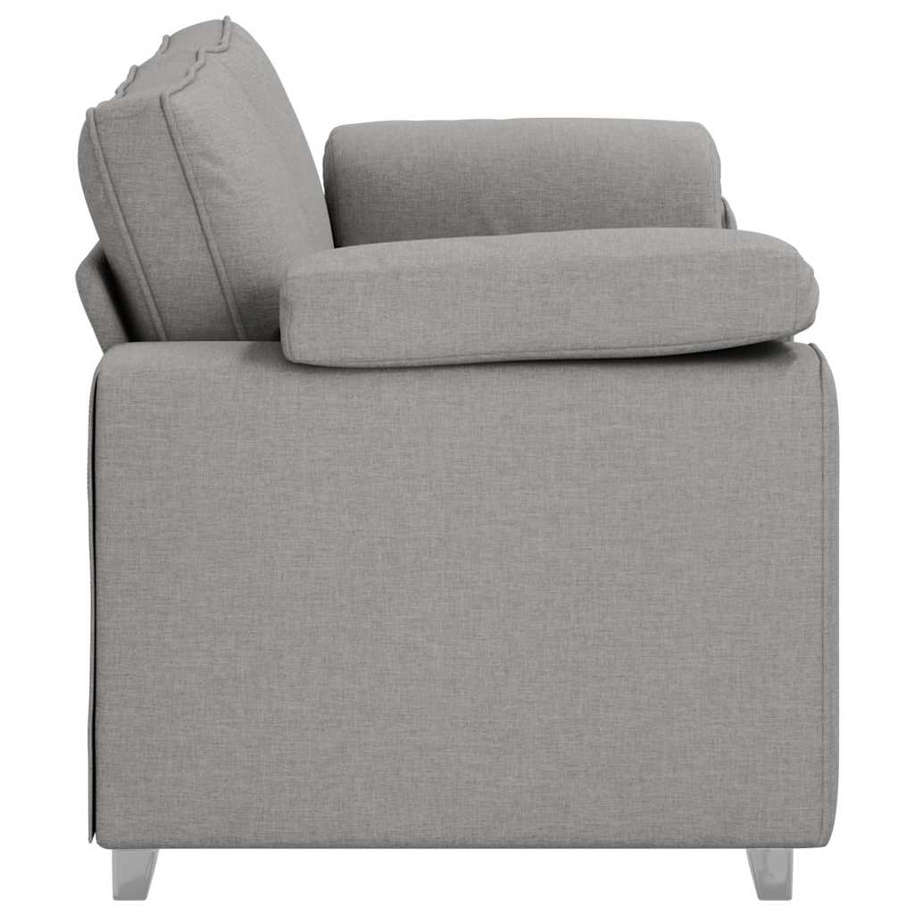 Divano con cuscino Grigio Nuvola 180 x 77 x 82 cm Tessuto