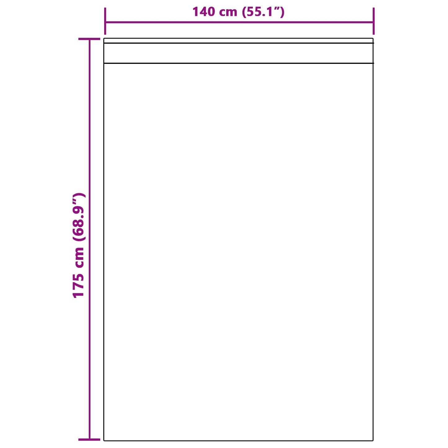 Tende oscuranti 2 pcs Crema 140 x 175 cm Velluto