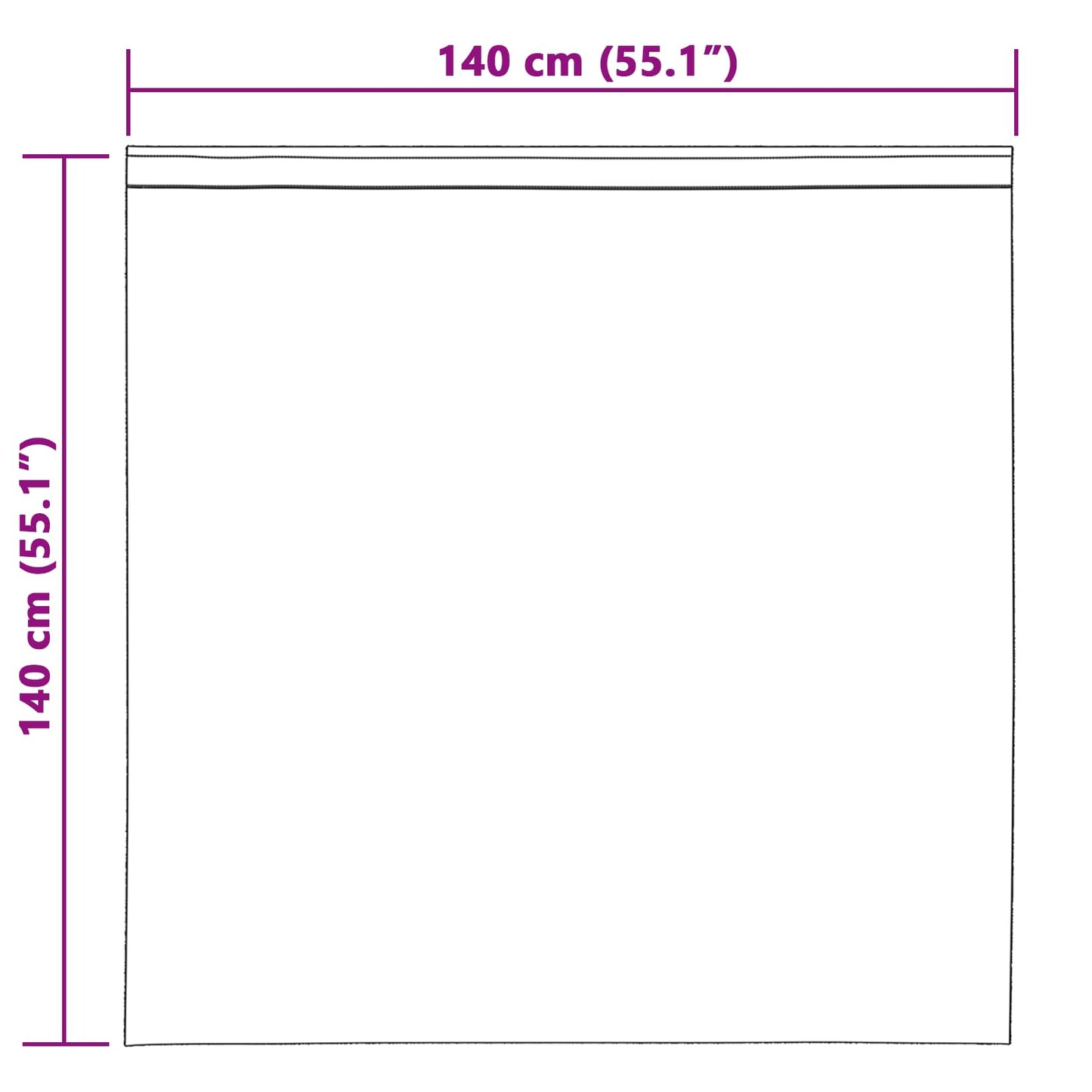 Tende oscuranti 2 pcs Grigio scuro 140 x 140 cm Velluto | homemem39