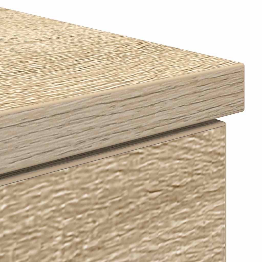 Scrivania Rovere Sonoma 86x49x76 cm in Legno Multistrato - homemem39