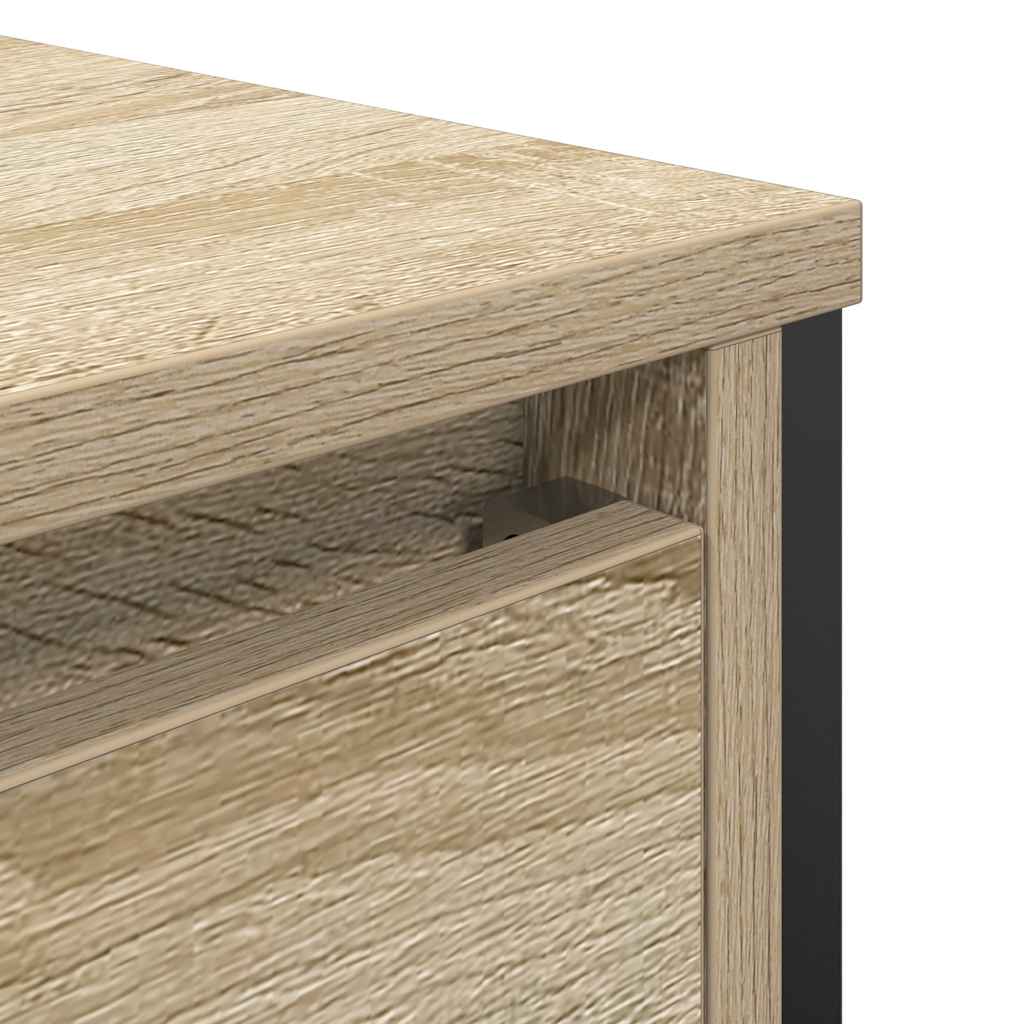 Mobile Lavabo da Bagno con Cassetti Rovere Sonoma 90x34,5x60 cm | homemem39