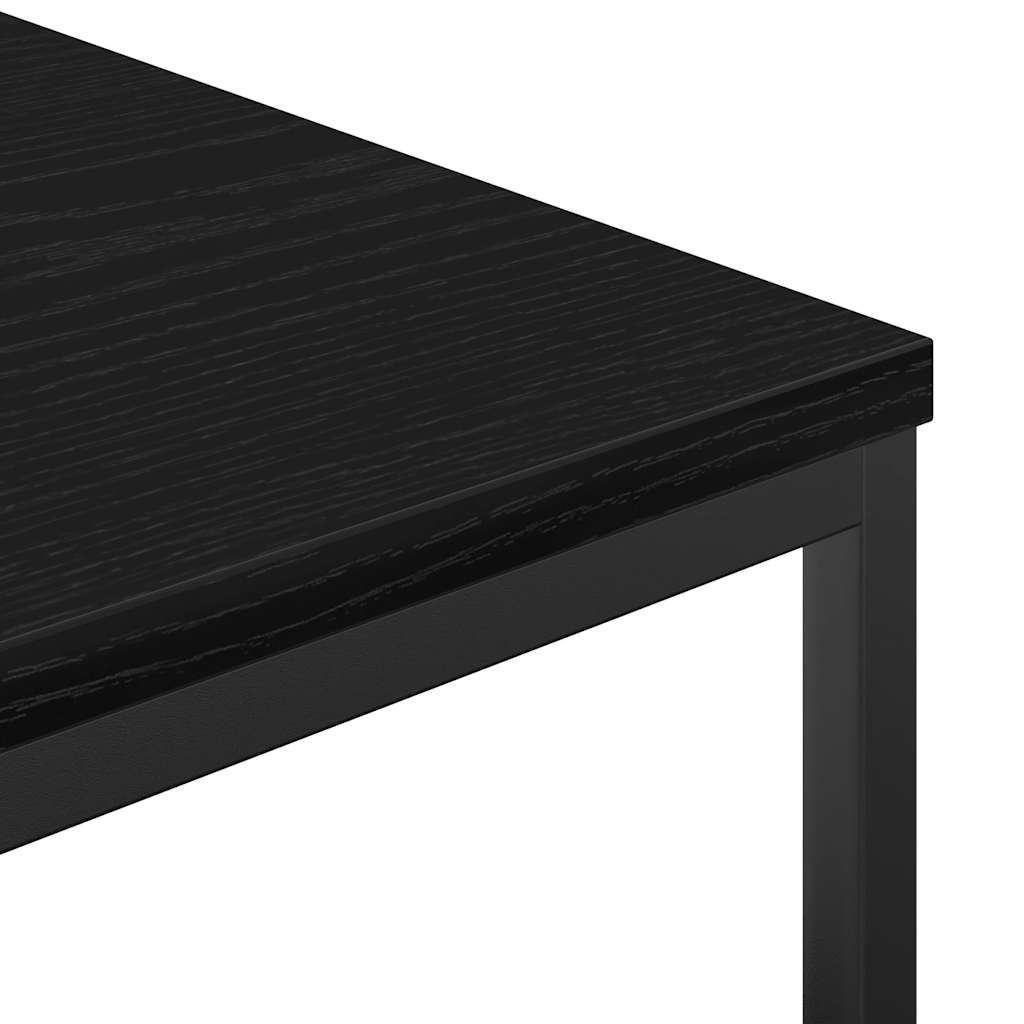 Mobile da Bagno con Ripiani Rovere Nero 36x35x165 cm | homemem39