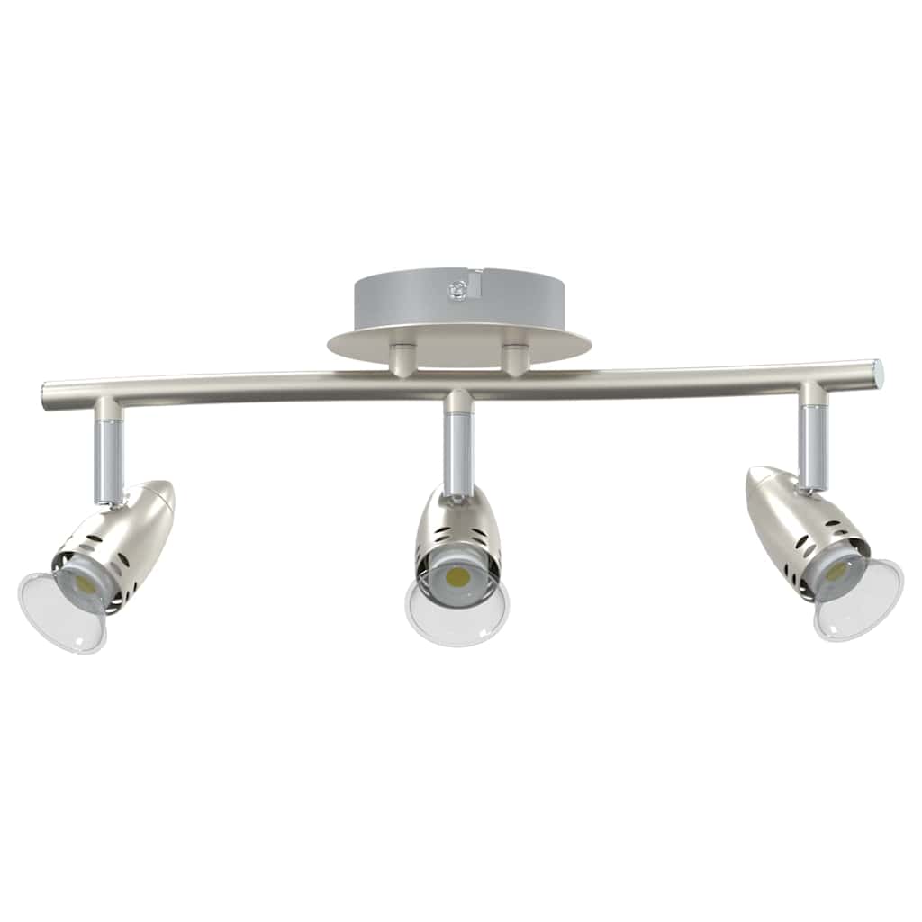 Faretto da soffitto Nichel 36,5 x 10 x 12,5 cm Metallo | homemem39