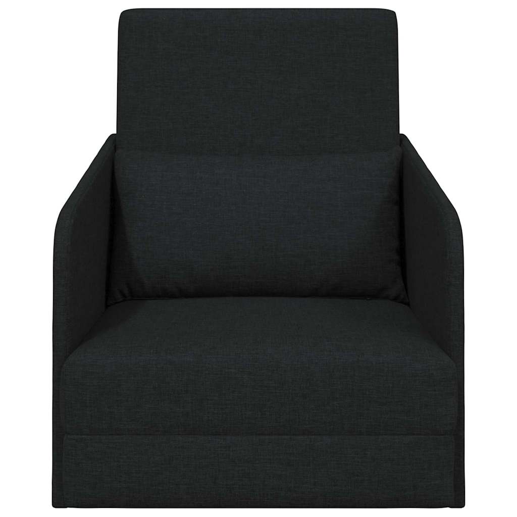 Divano letto Nero 65 x 80 x 83 cm Tessuto