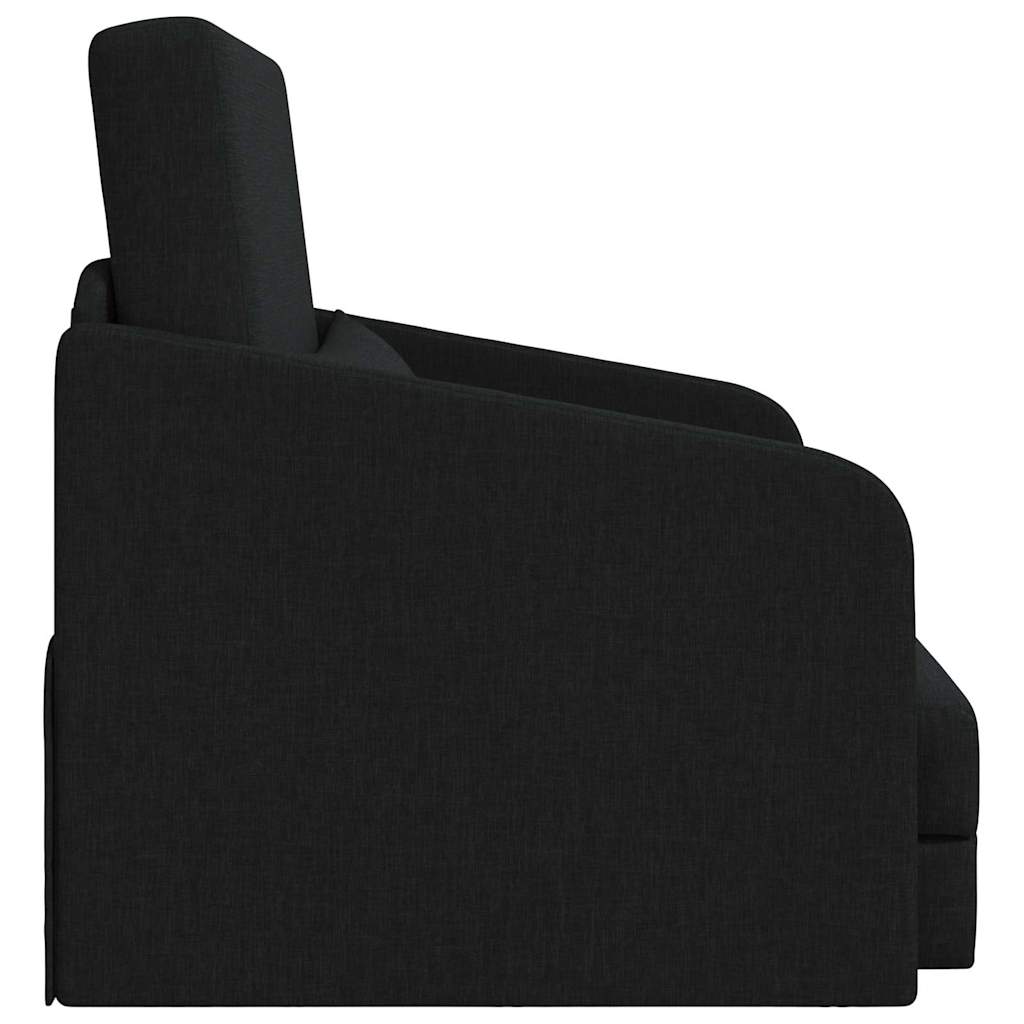 Divano letto Nero 65 x 80 x 83 cm Tessuto