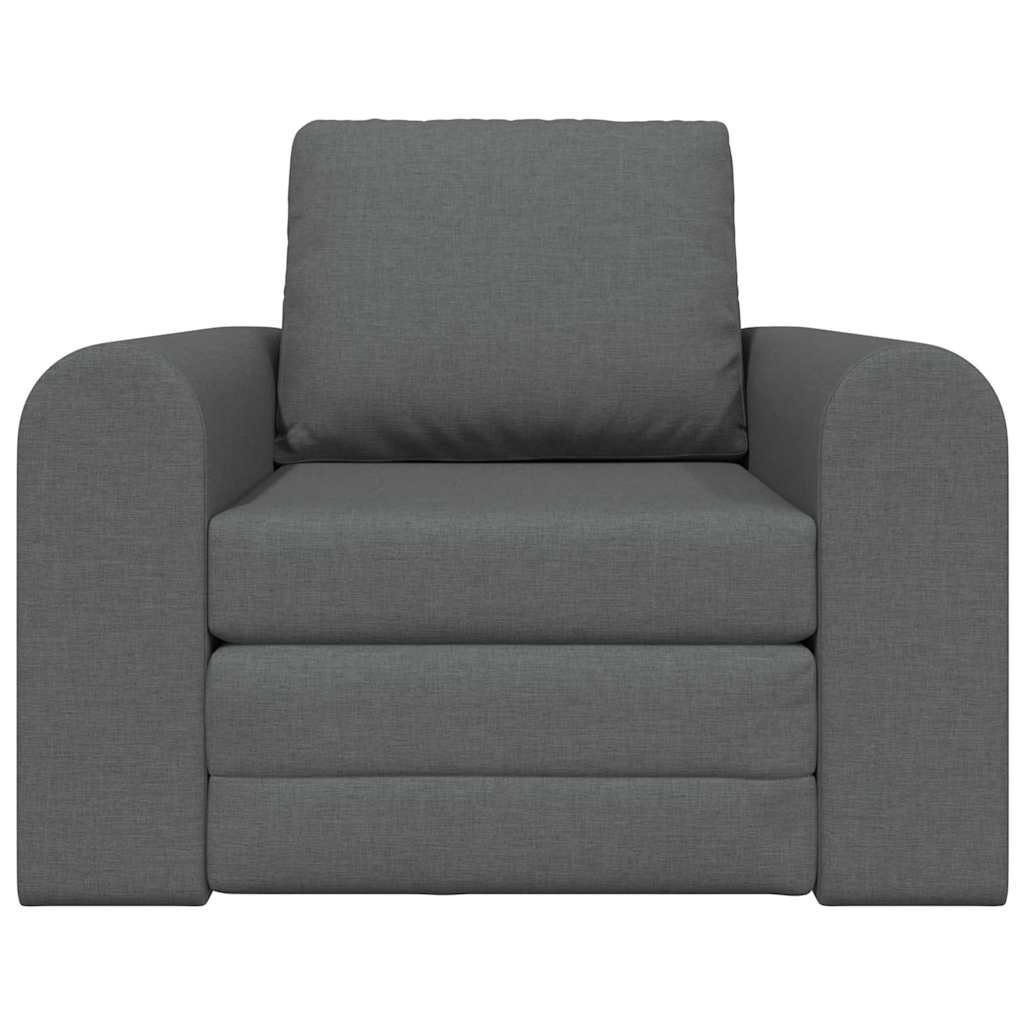 Divano letto Grigio scuro 98 x 71 x 83 cm Tessuto