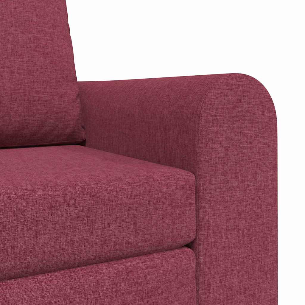 Divano letto Rosso vino 98 x 71 x 83 cm Tessuto