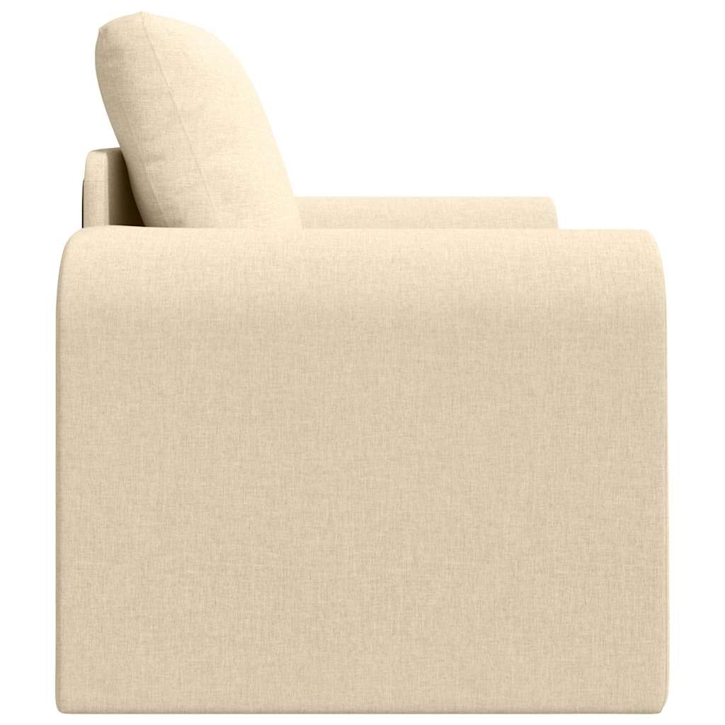 Divano letto Crema 98 x 71 x 83 cm Tessuto