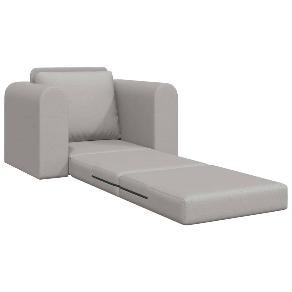 Divano letto Grigio nuvola 98 x 71 x 83 cm Tessuto