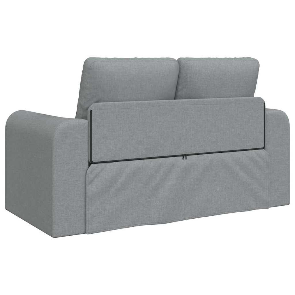 Divano letto Grigio chiaro 148 x 71 x 83 cm Tessuto
