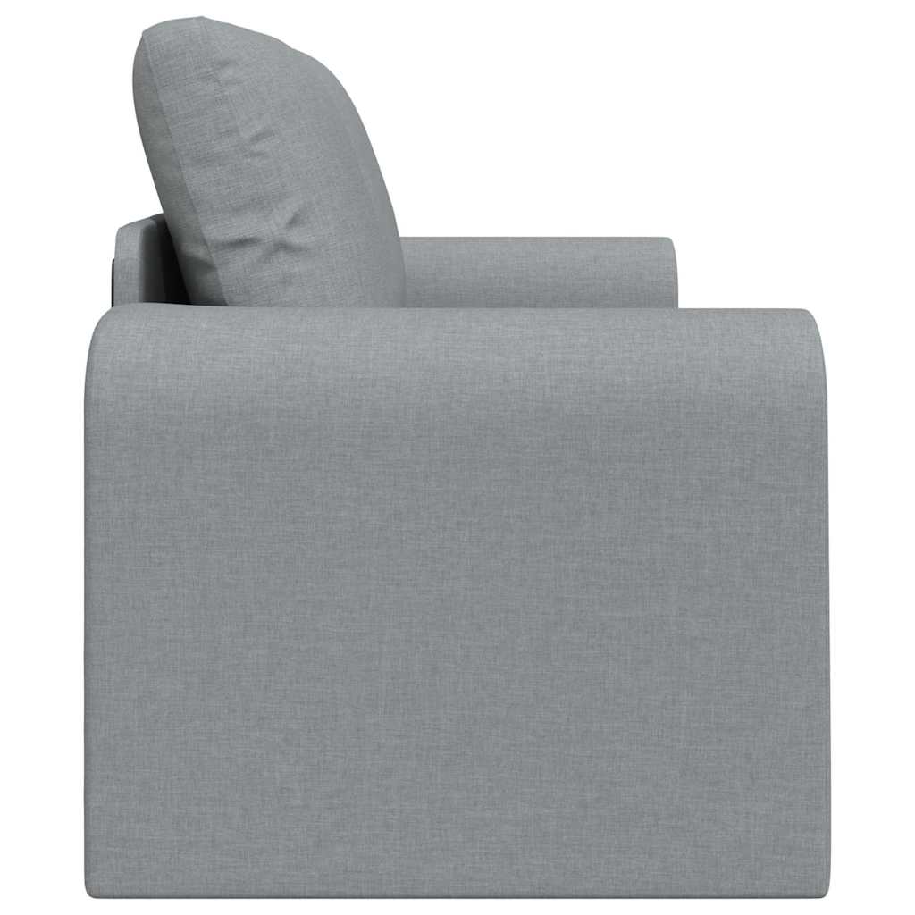 Divano letto Grigio chiaro 148 x 71 x 83 cm Tessuto
