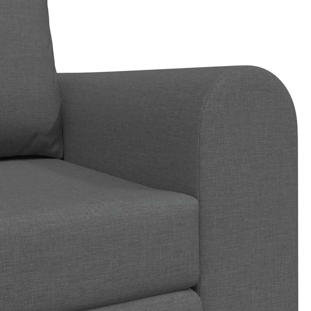 Divano letto Grigio scuro 148 x 71 x 83 cm Tessuto