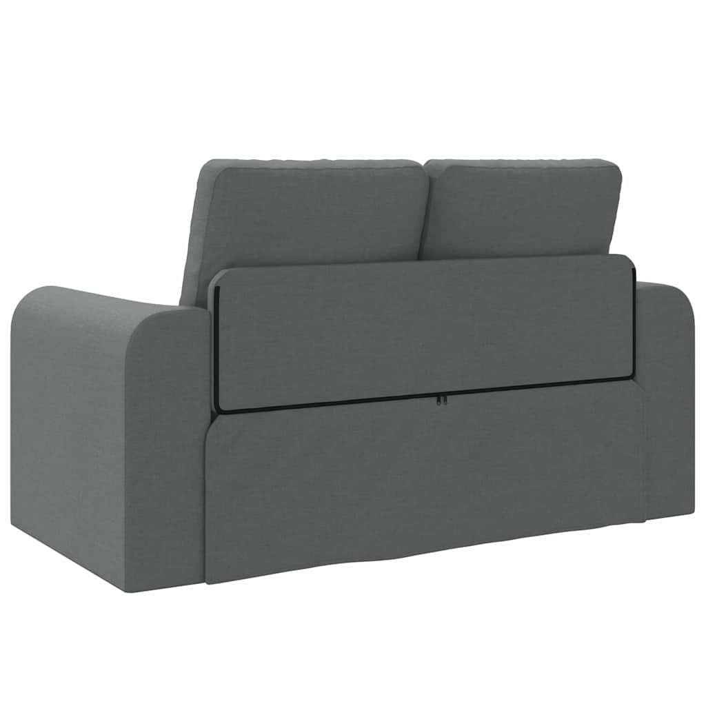 Divano letto Grigio scuro 148 x 71 x 83 cm Tessuto
