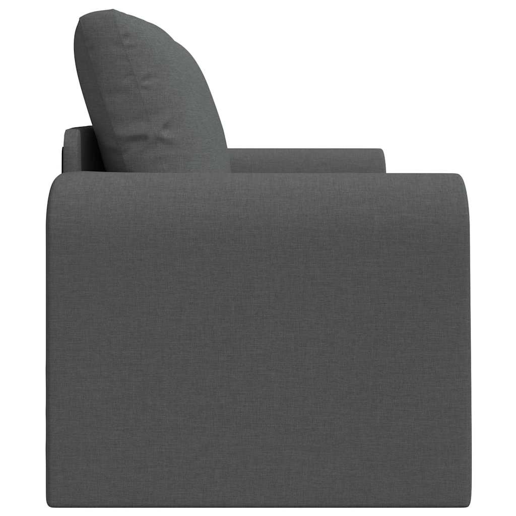 Divano letto Grigio scuro 148 x 71 x 83 cm Tessuto