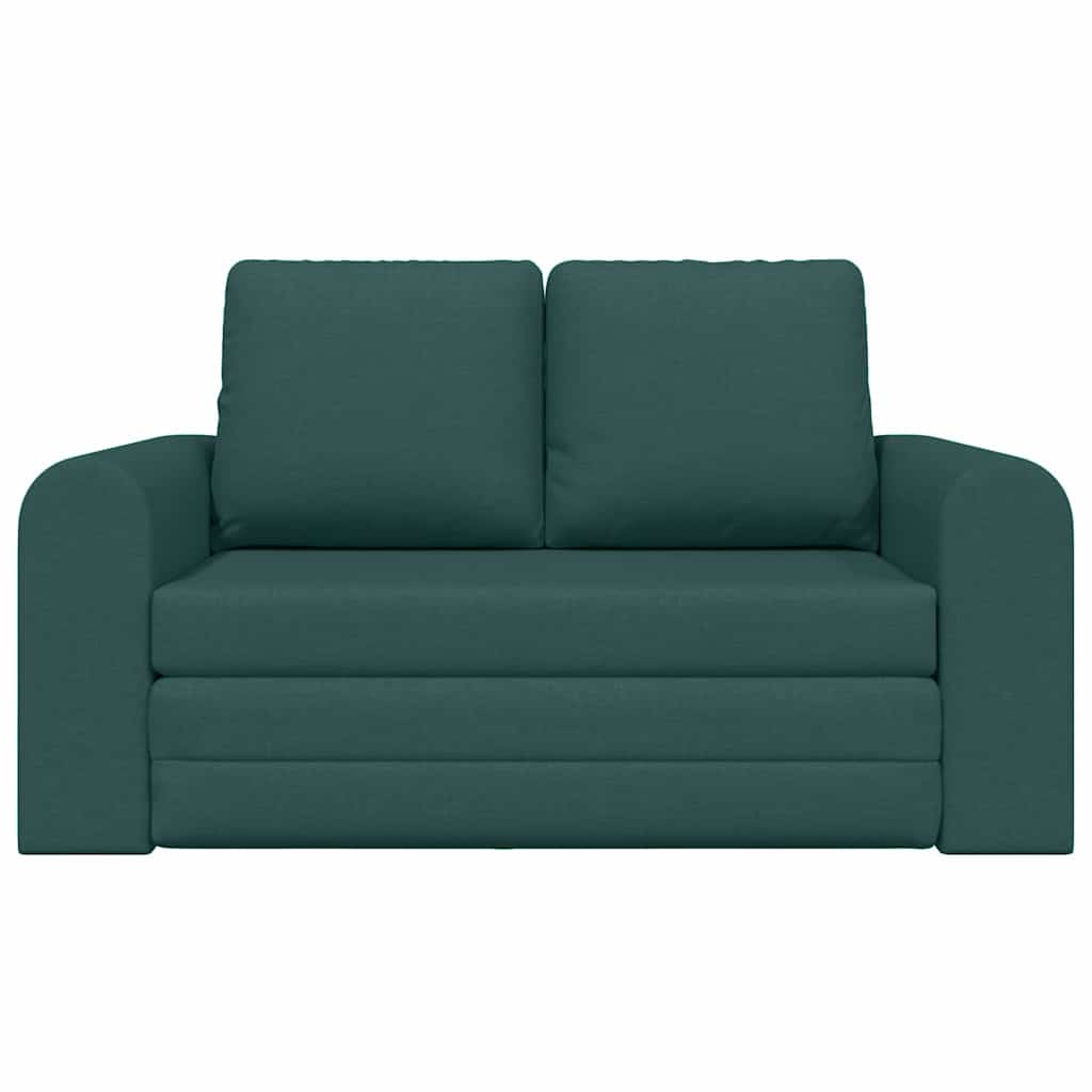 Divano letto Verde scuro 148 x 71 x 83 cm Tessuto