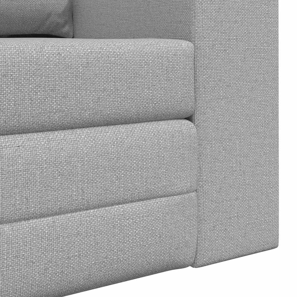 Divano letto Grigio nuvola 148 x 71 x 83 cm Tessuto