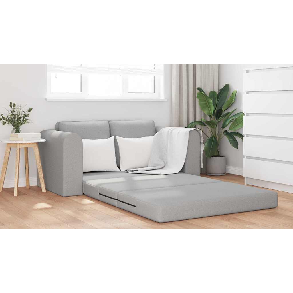 Divano letto Grigio nuvola 148 x 71 x 83 cm Tessuto