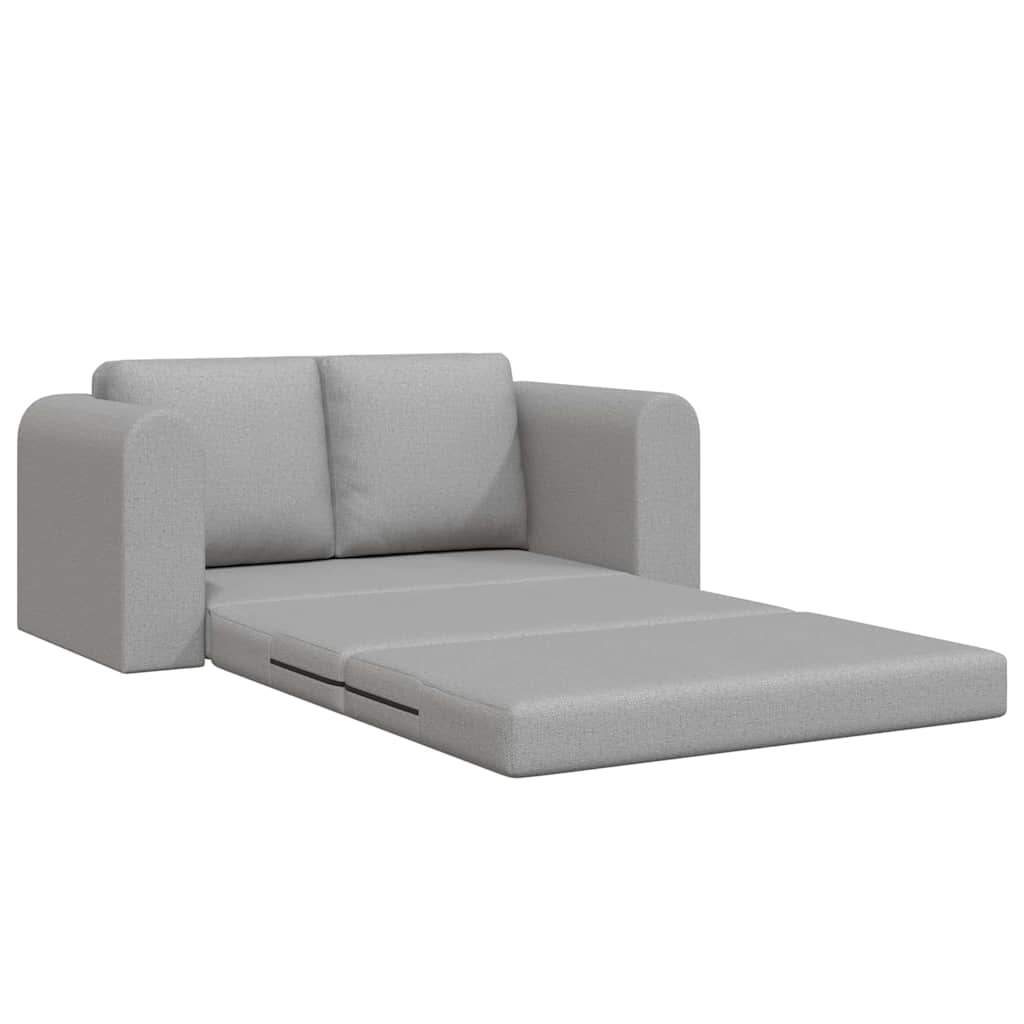 Divano letto Grigio nuvola 148 x 71 x 83 cm Tessuto