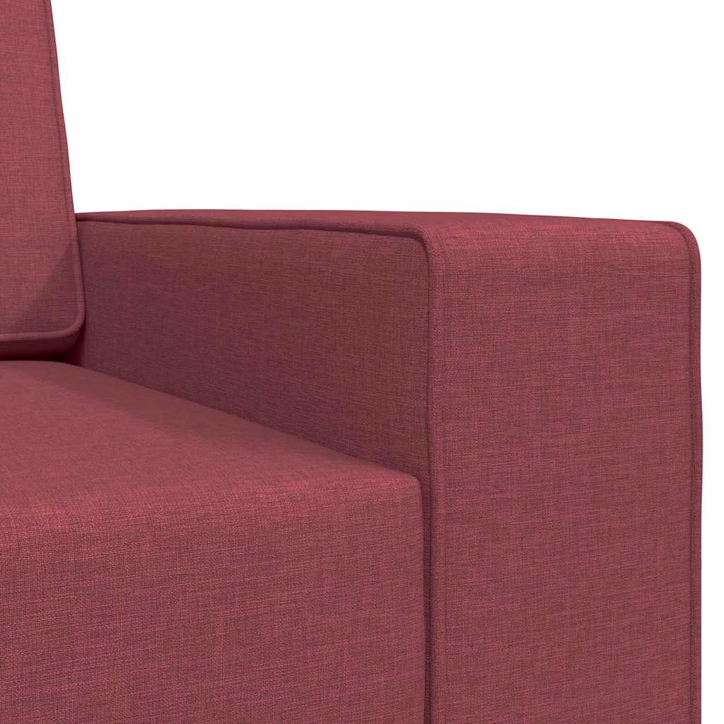 Divano Letto Rosso vino 245 x 78 x 77 cm Tessuto