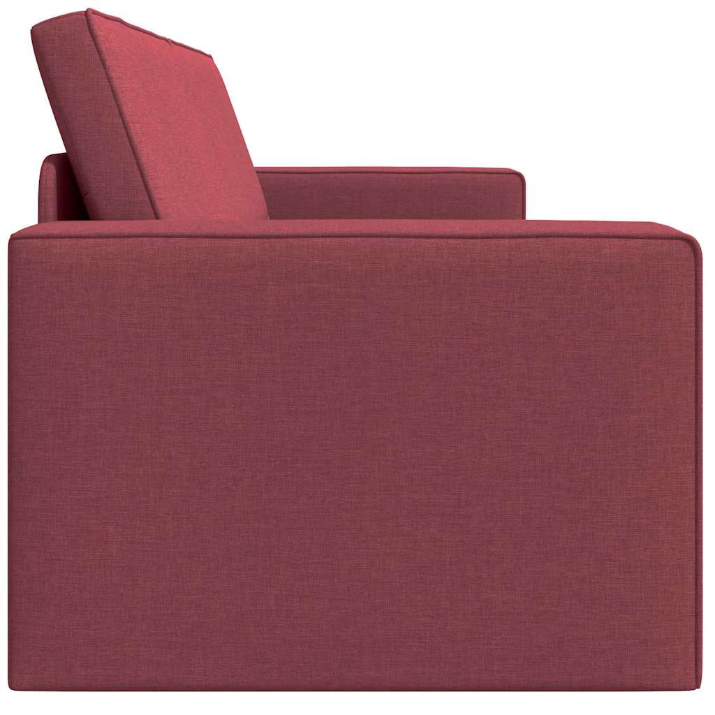 Divano Letto Rosso vino 245 x 78 x 77 cm Tessuto