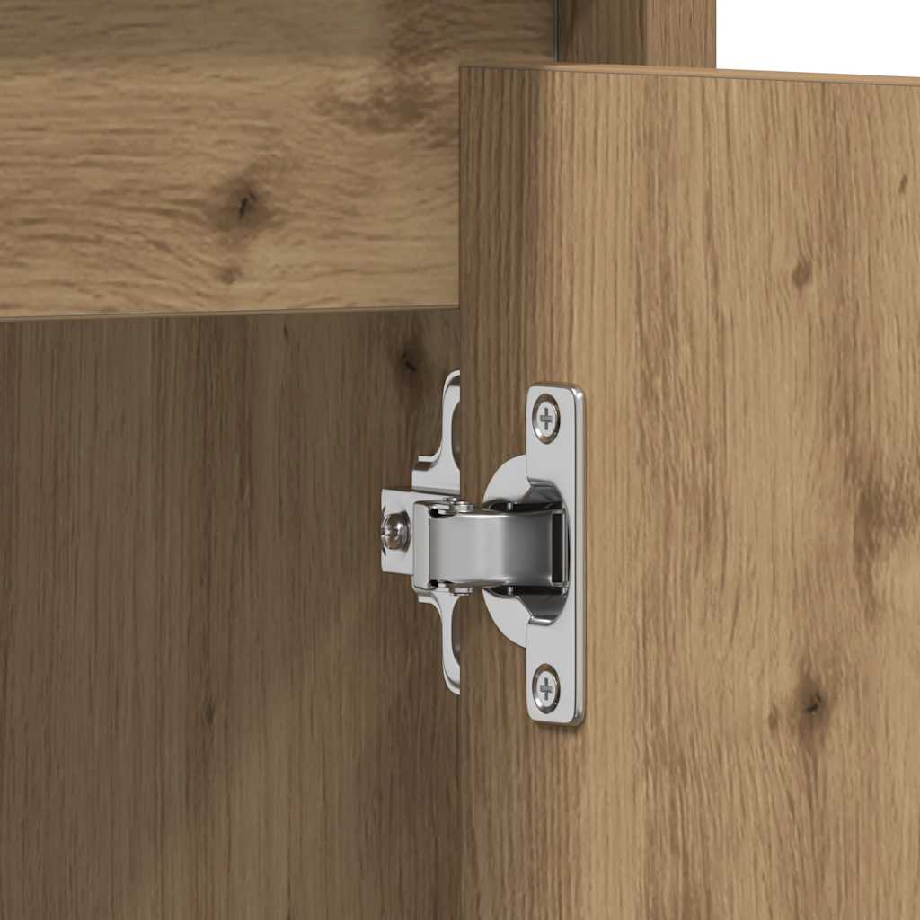 Mobile Lavabo Bagno Rovere Artigianale Legno Multistrato | homemem39